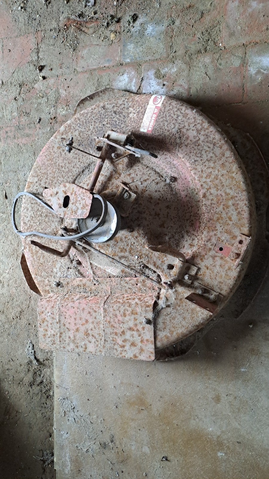 Maaidek wheelhorse 75cm, Ophalen