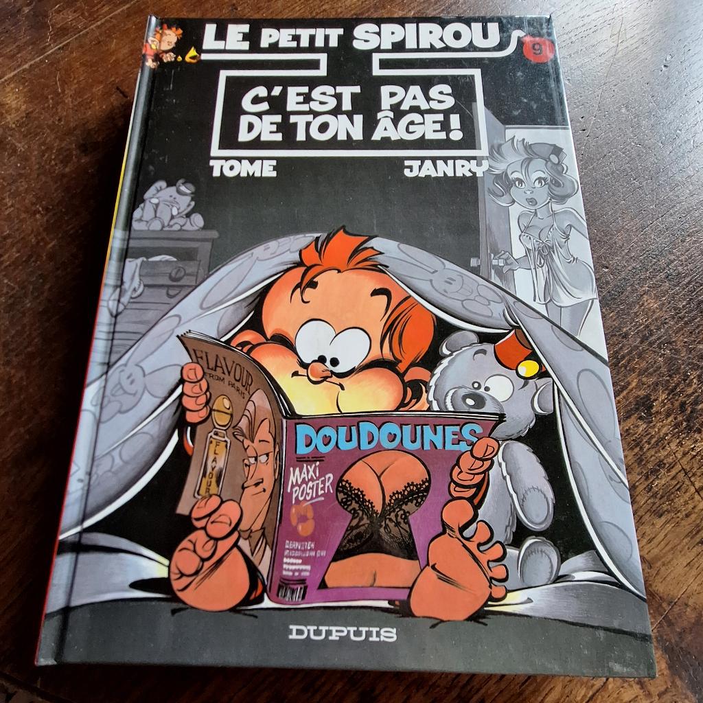 le petit spirou t c'est pas de ton age tome janry dupuis, Une BD, Utilisé, Tome & Janry, Envoi