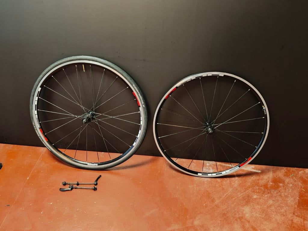 Fietswielen racefiets 10/11speed Shimano WH-R501, Ophalen, Wiel, Shimano