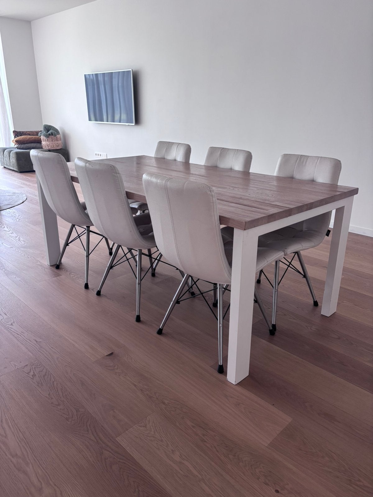 Tafel en 6 stoelen, Ophalen, Gebruikt