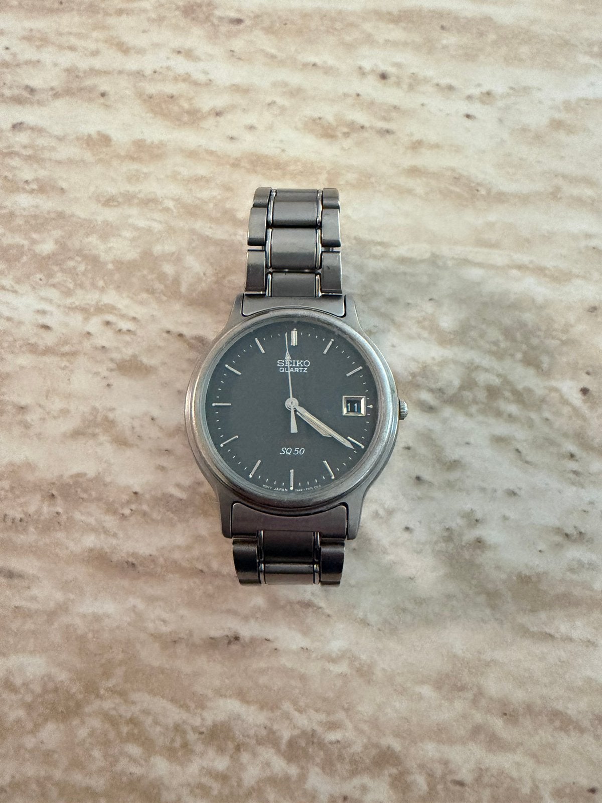 Seiko TITANIUM, Bijoux, Sacs & Beauté, Enlèvement ou Envoi, Comme neuf, Seiko