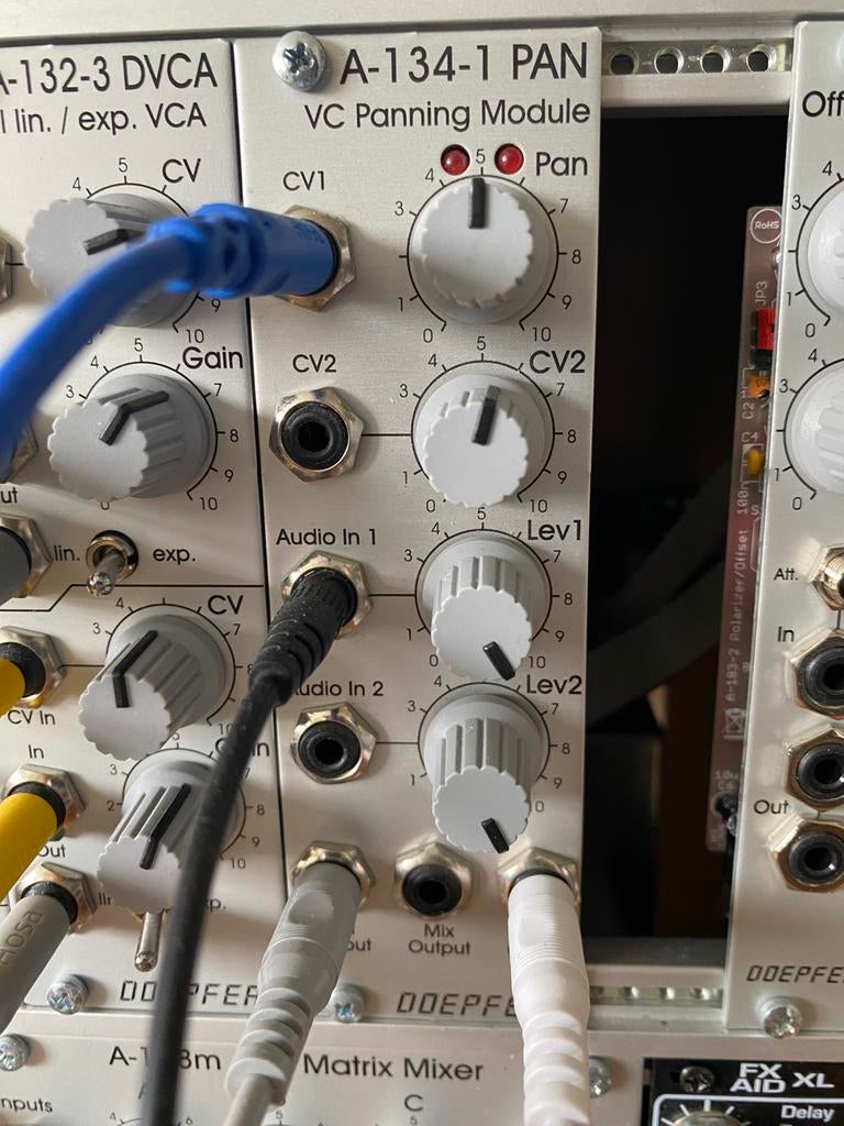 Doepfer A-134-1 VC Panning Module, Muziek en Instrumenten, Ophalen of Verzenden, Gebruikt