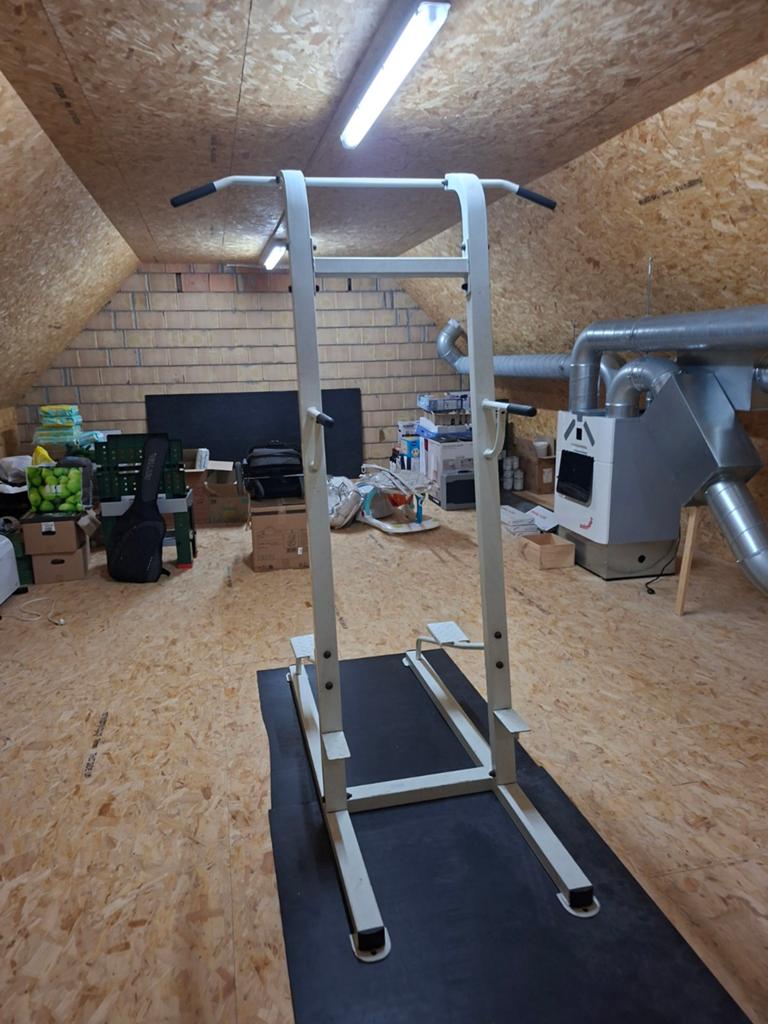 Fitnessrek pullup rek dips pullupstation, Ophalen