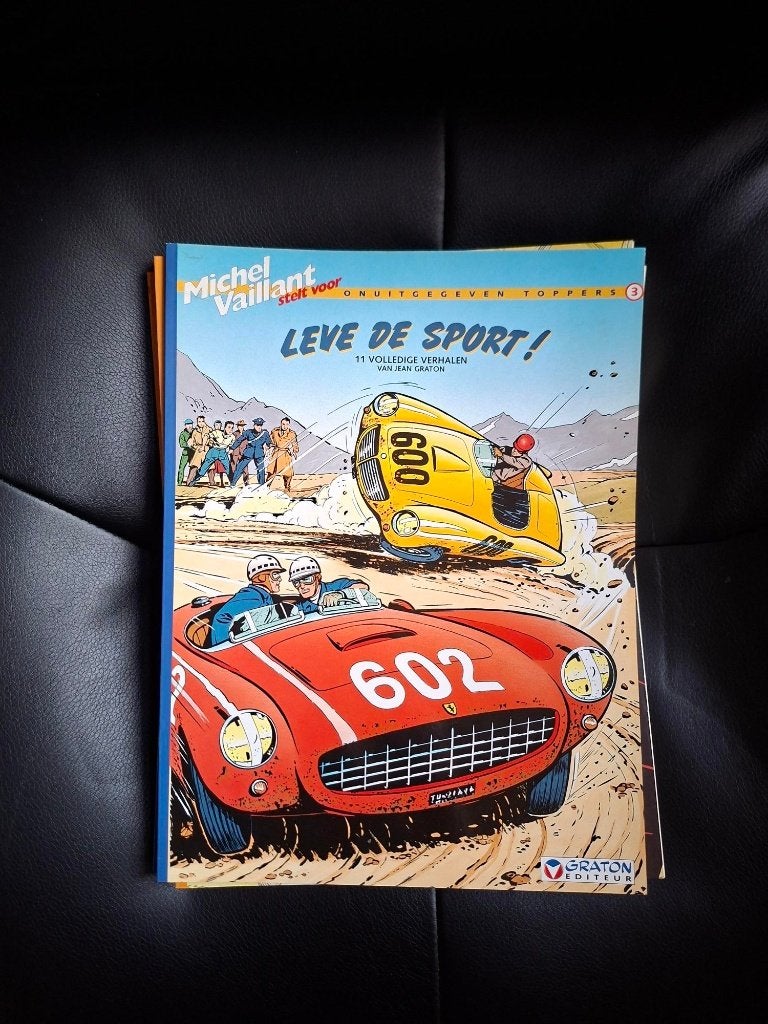 5 strips van Jean Graton - Reeks onuitgegeven toppers, Boeken, Meerdere stripboeken, Ophalen, Zo goed als nieuw, Jean Graton
