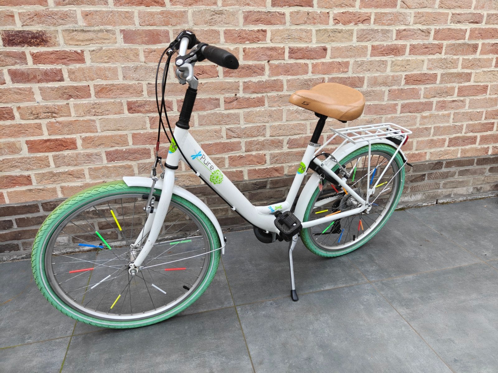 24" Meisjesfiets, Ophalen, Velgrem, Versnellingen, Gebruikt