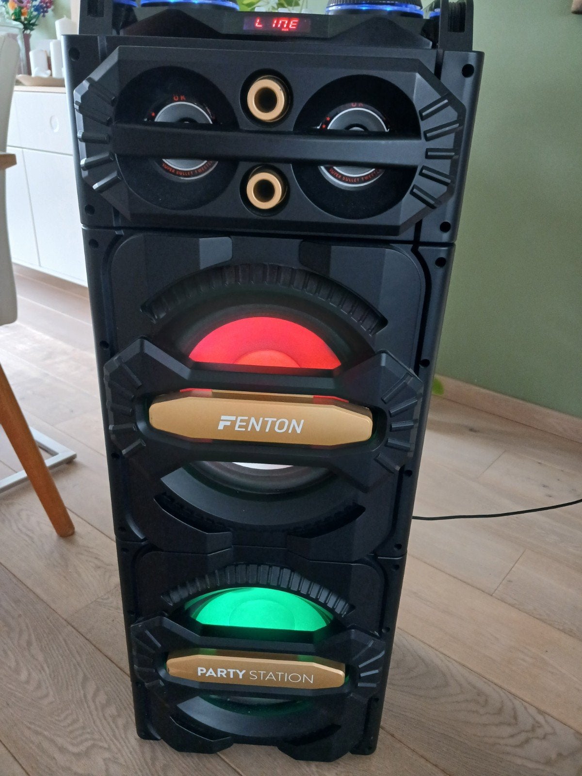 Fenton live2101 partystation 800 W, Ophalen, Zo goed als nieuw
