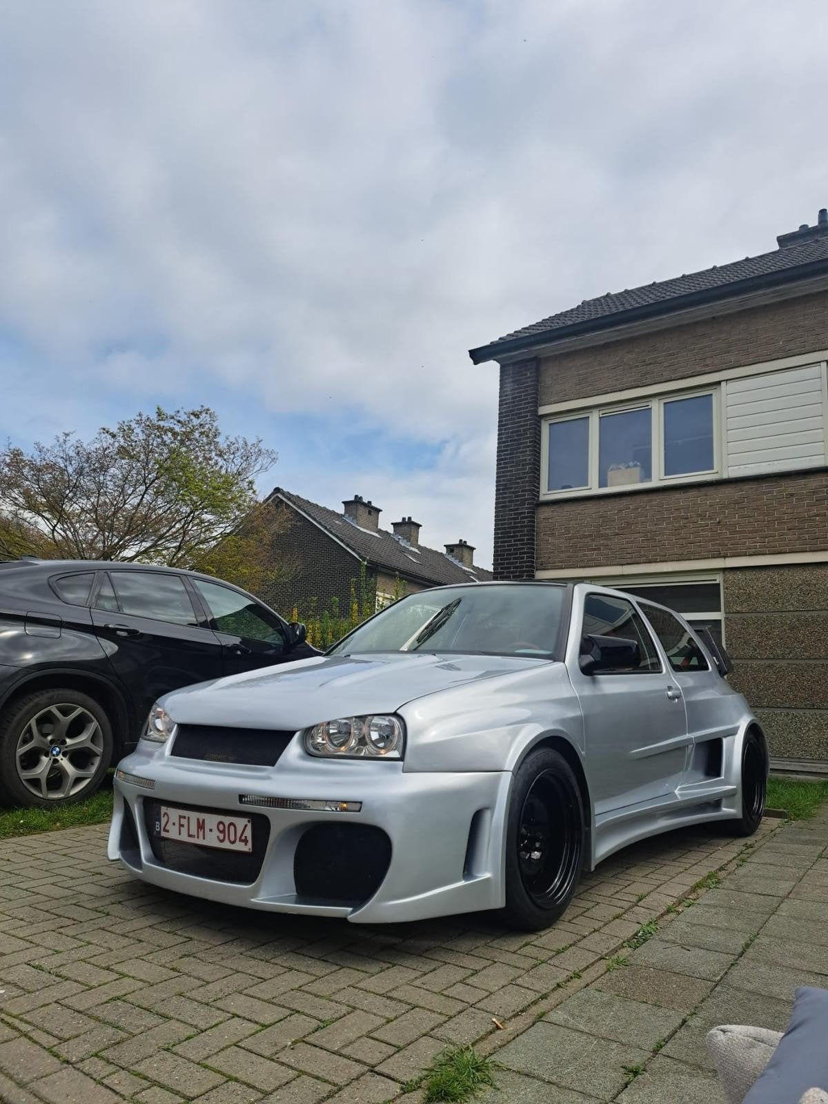 Golf 3 widwbody project, Auto's, Volkswagen, Voorwielaandrijving, Leder, Overige kleuren, Handgeschakeld
