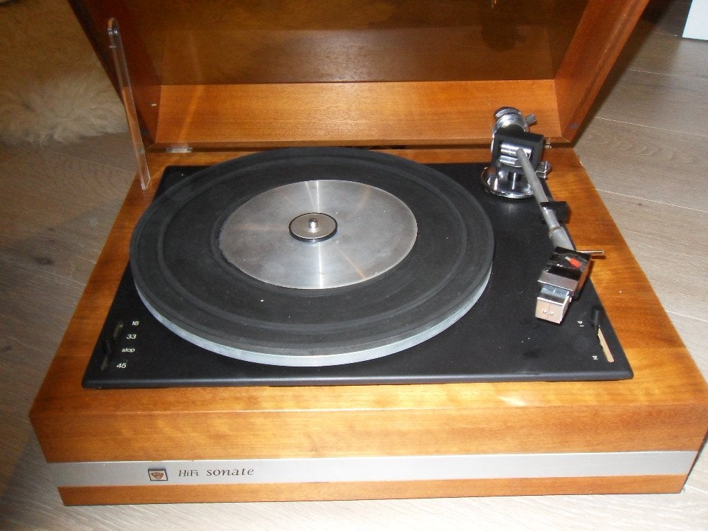 ACEC Hifi Sonata vintage draaitafel, Audio, Tv en Foto, Platenspelers, Ophalen of Verzenden, Niet werkend, Platenspeler