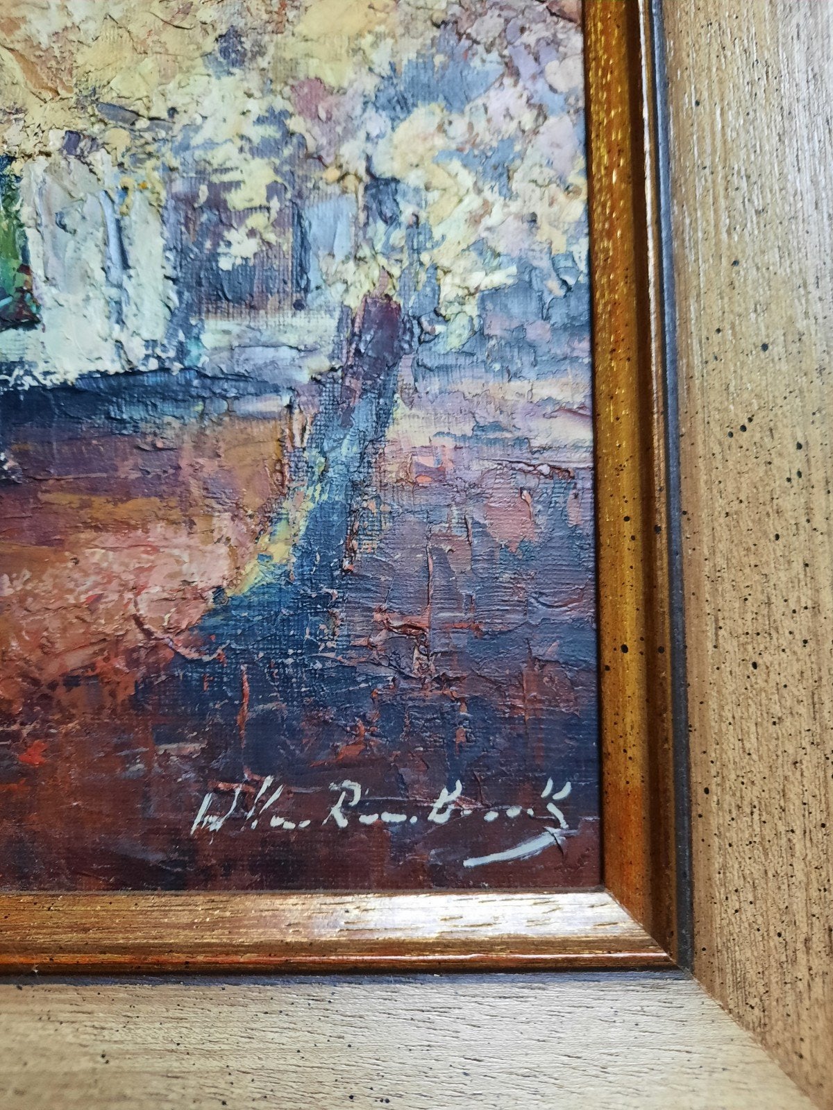 autentiek oillieverfschilderij 1940 1975, Enlèvement ou Envoi