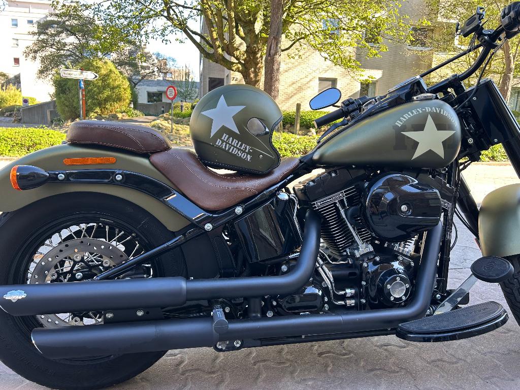 Harley Davidson Softail Slim S, Plus de 35 kW, Permis Moto A1 minimum, 2 cylindres, Particulier