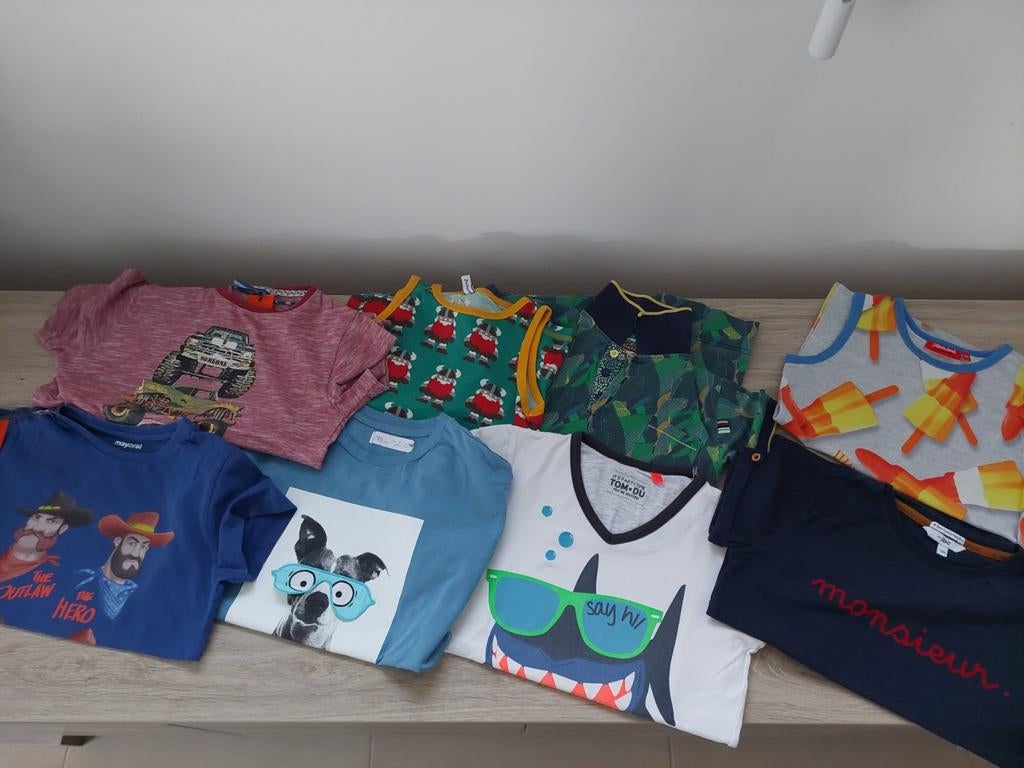Toffe t-shirts 8-10 jaar, Ophalen of Verzenden