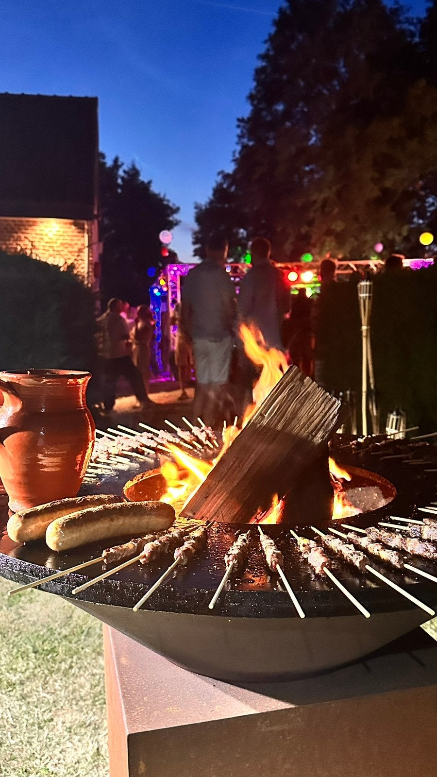 OFYR 85 + spit + gril + tools, Tuin en Terras, Ophalen, Zo goed als nieuw