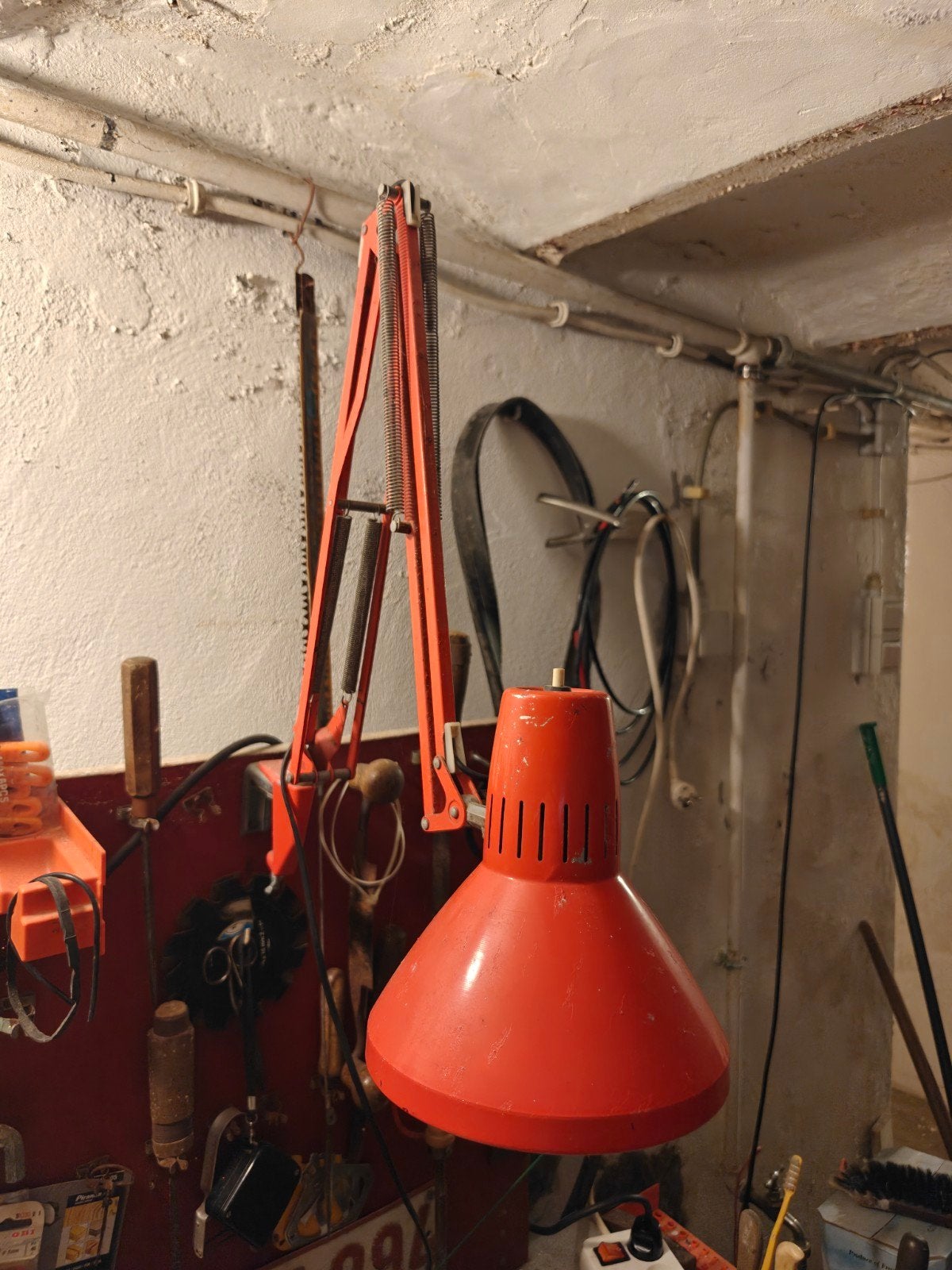 vintage architectenlamp, Ophalen