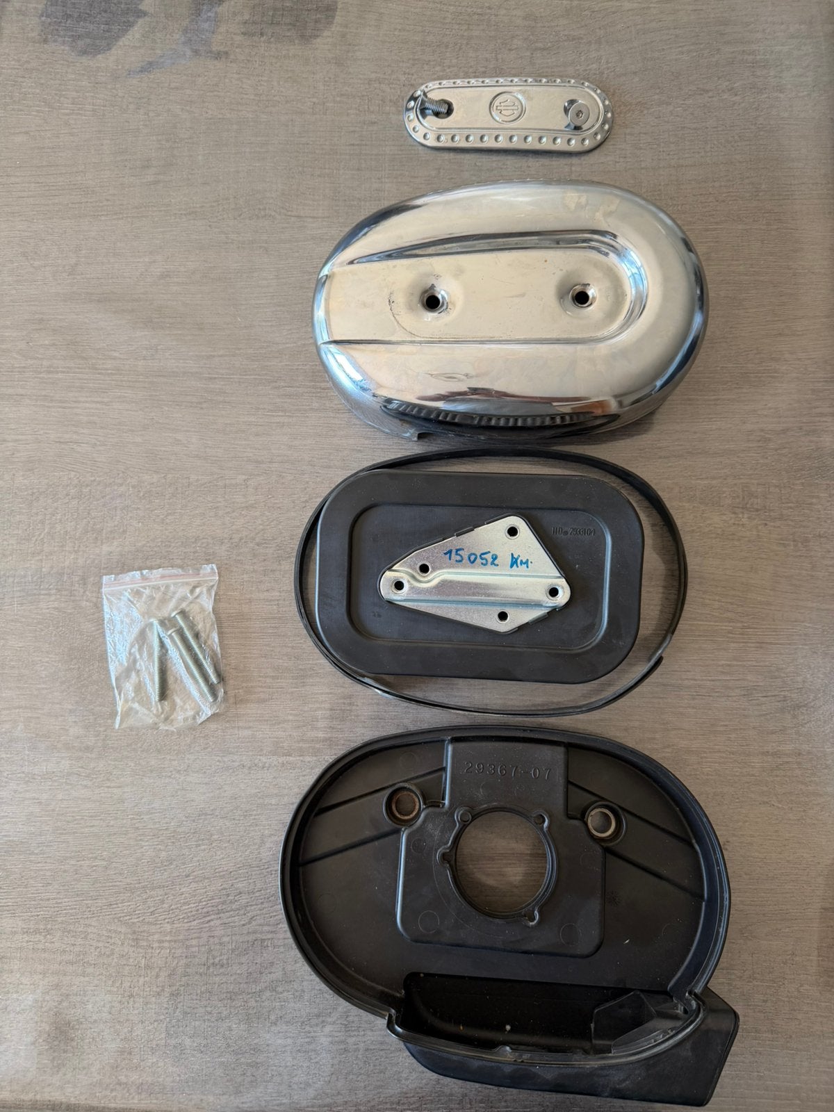 Filtre à air Harley-Davidson Sportster OEM complet 07 - 21, Enlèvement, Utilisé