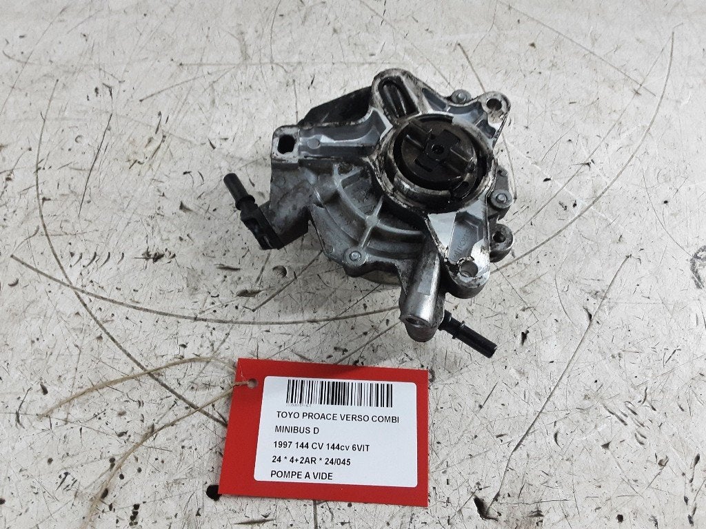 VACUUMPOMP Toyota ProAce Shuttle (9674192280), Gebruikt, Mevr. I. Hauben, Toyota, Rue de l'Espoir 34 34
4030  GRIVEGNÉE, BE
