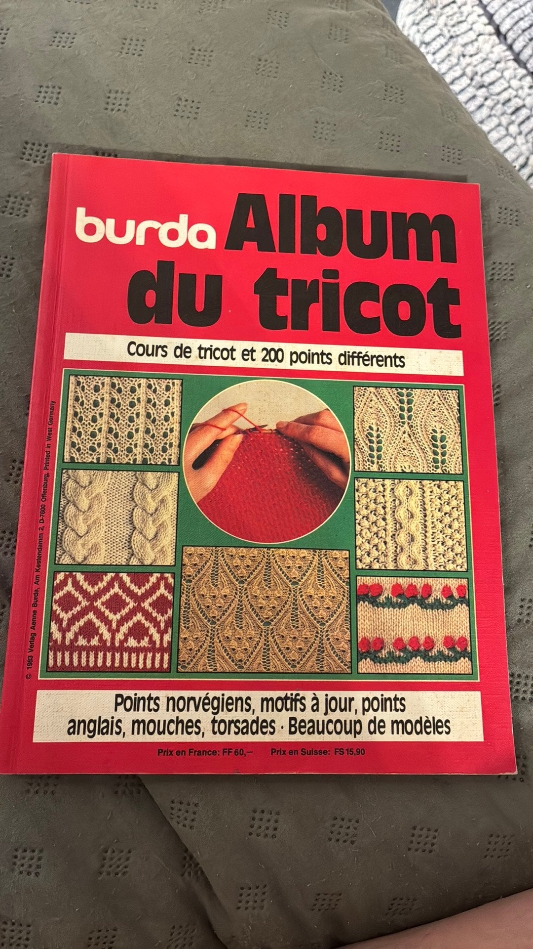 Album du tricot, Enlèvement ou Envoi, Comme neuf
