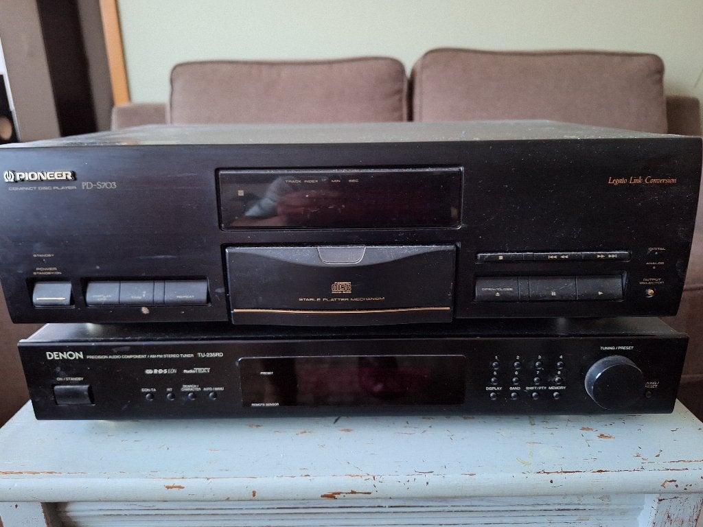 cd speler / tuner, Audio, Tv en Foto, Tuners, Ophalen, Zo goed als nieuw