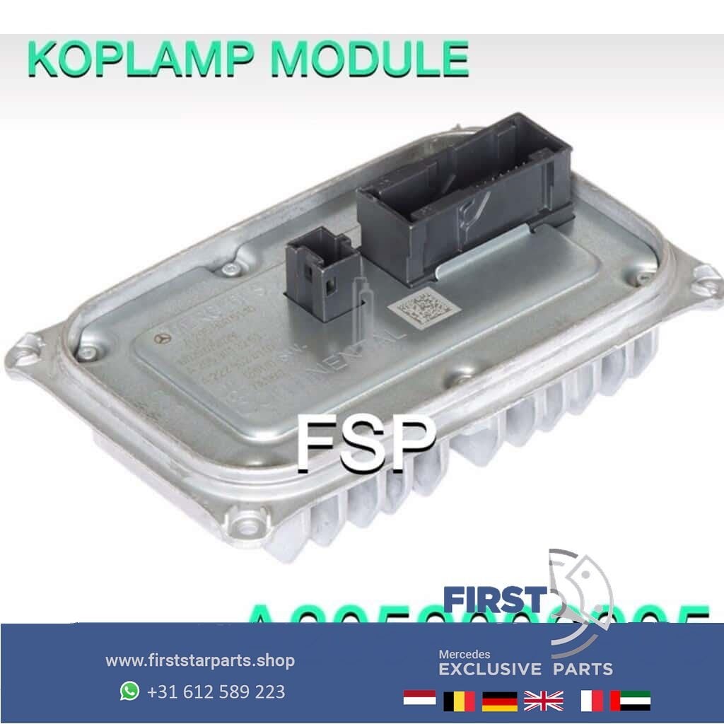 A2059006905 W205 C205 Koplamp Module LED C Klasse 2018 L/R O, Gebruikt, -, Ophalen of Verzenden, -