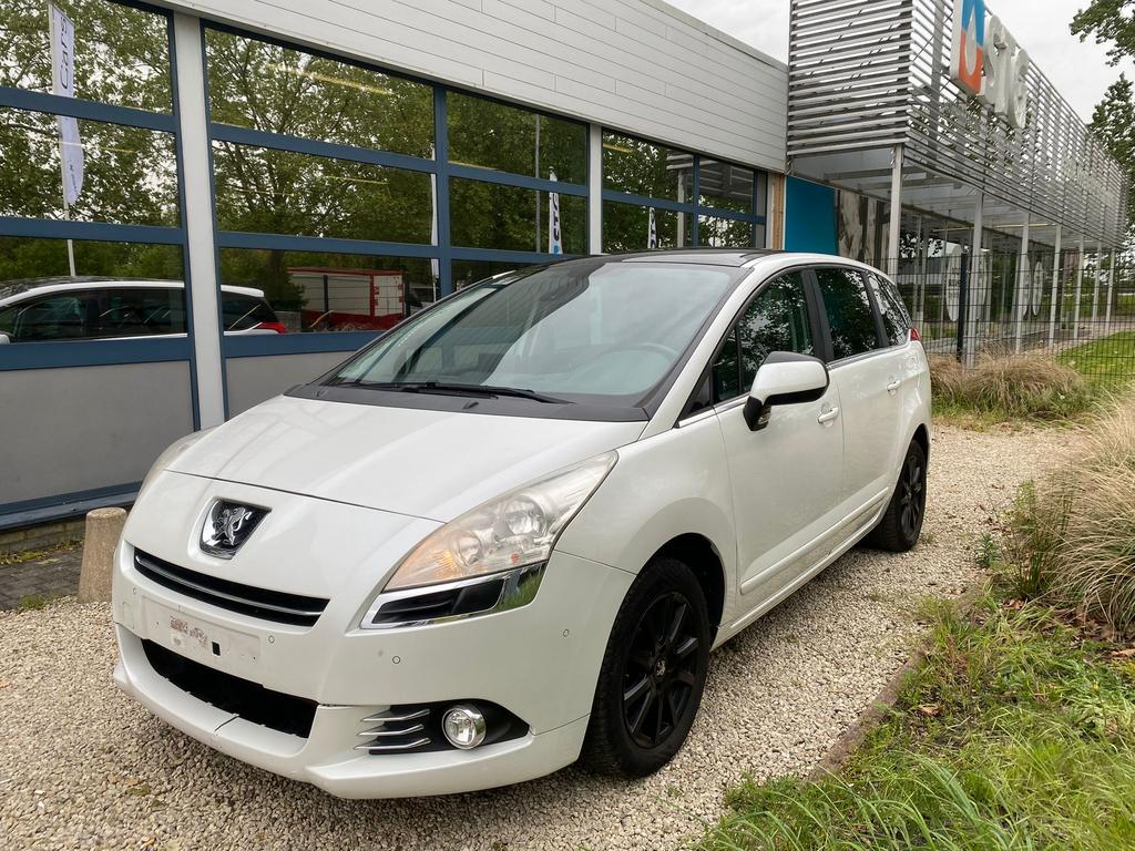 Peugeot 5008 met keuring verkoop garantie, Euro 5, Entreprise, Boîte manuelle, Noir