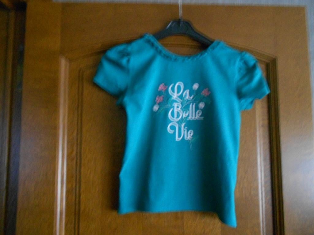 t-shirt vert taille 140 TAO, Enlèvement ou Envoi, Chemise ou À manches longues, Utilisé, Tape  à l'oeil