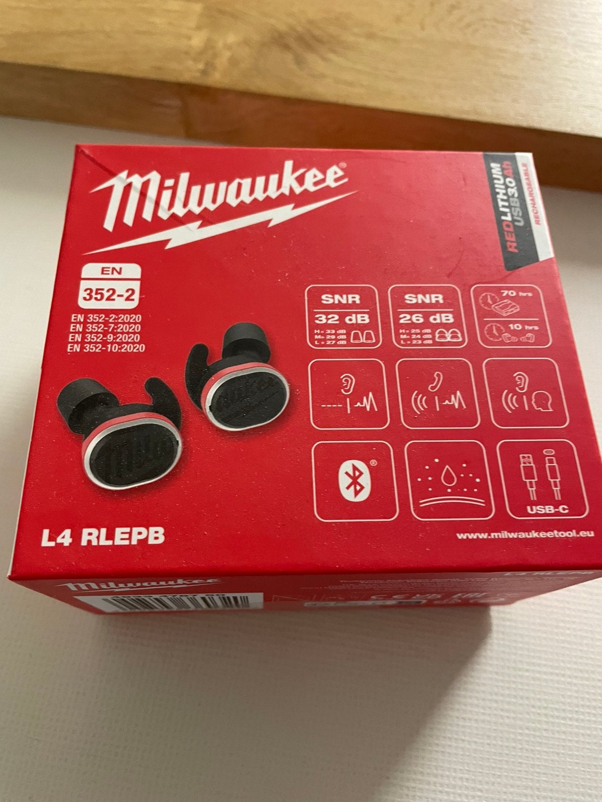 Milwaukee bluetooth oortjes, Audio, Tv en Foto, Ophalen, Nieuw, Bluetooth