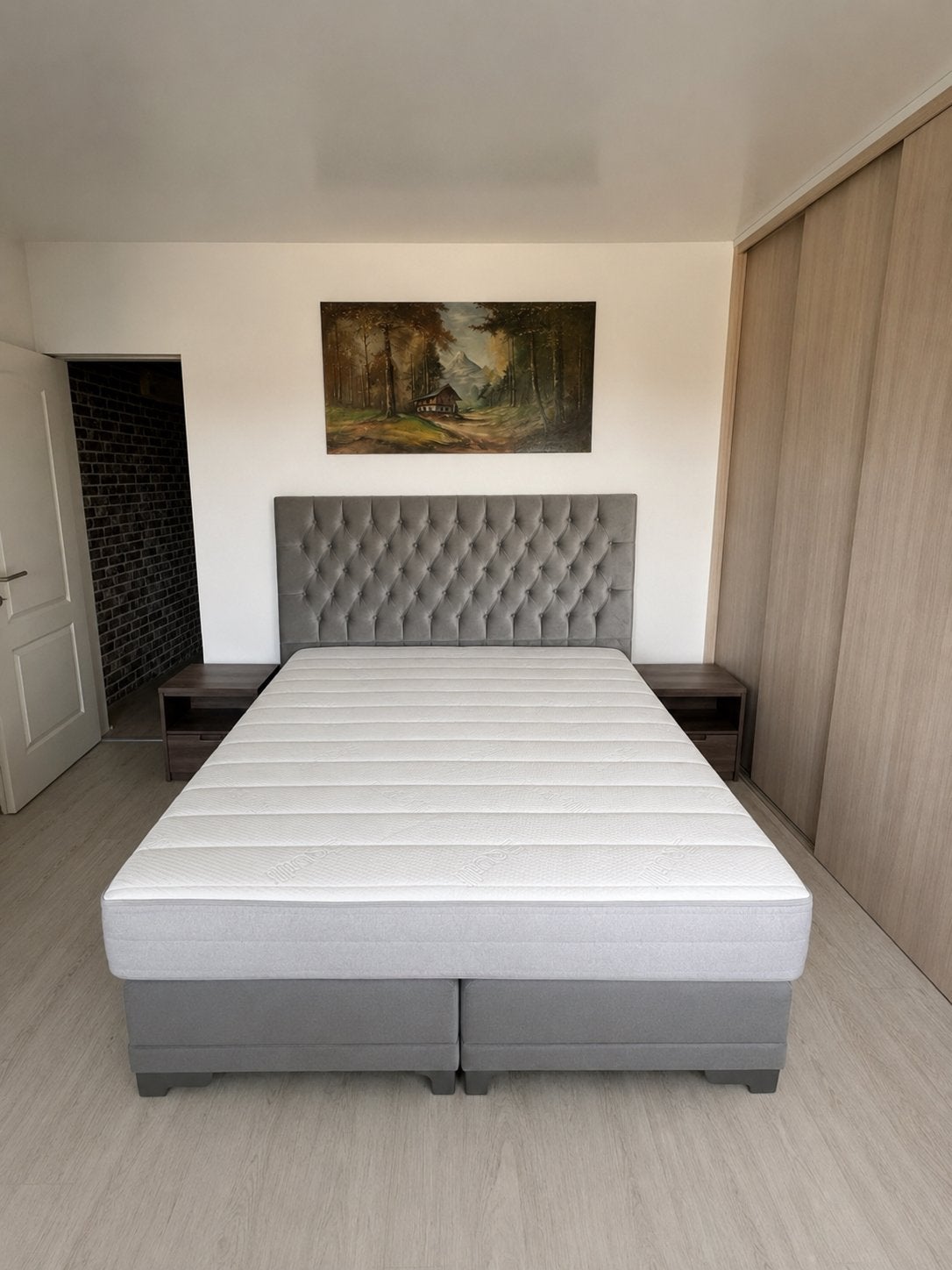 Boxspring 160cm, Ophalen, Zo goed als nieuw