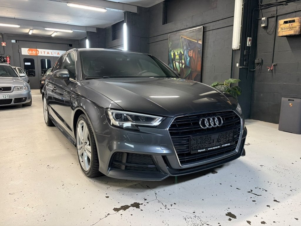 AUDI A3 SPORTBACK **PACK S-LINE** 12 MOIS DE GARANTIE, Autos, Cuir, Argent ou Gris, Achat, Entreprise
