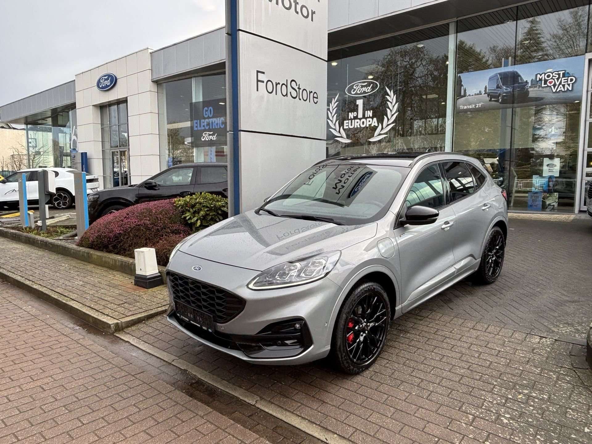 Ford Kuga ST-LINE X 2.5PHEV 225PK AUT OC *20754*, Autos, Achat, Autres couleurs, Noir, 5 portes