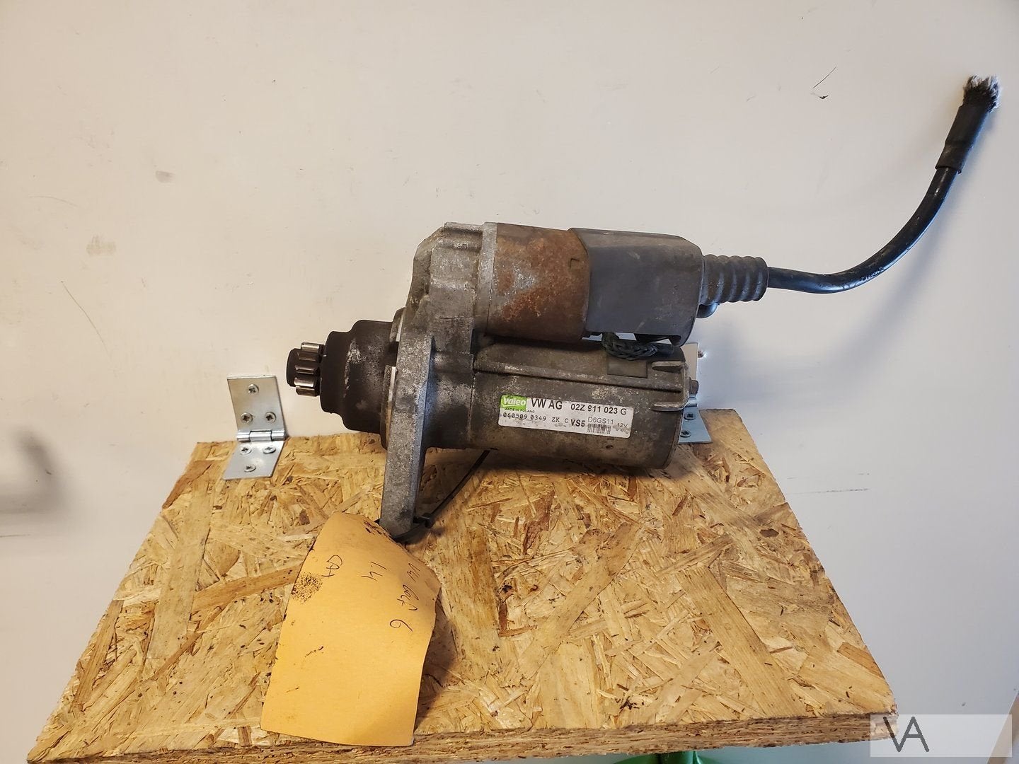 VW Golf 5 6 Caddy Polo enz DIESEL startmotor 02z911023G €20, Gebruikt, -, Volkswagen, -