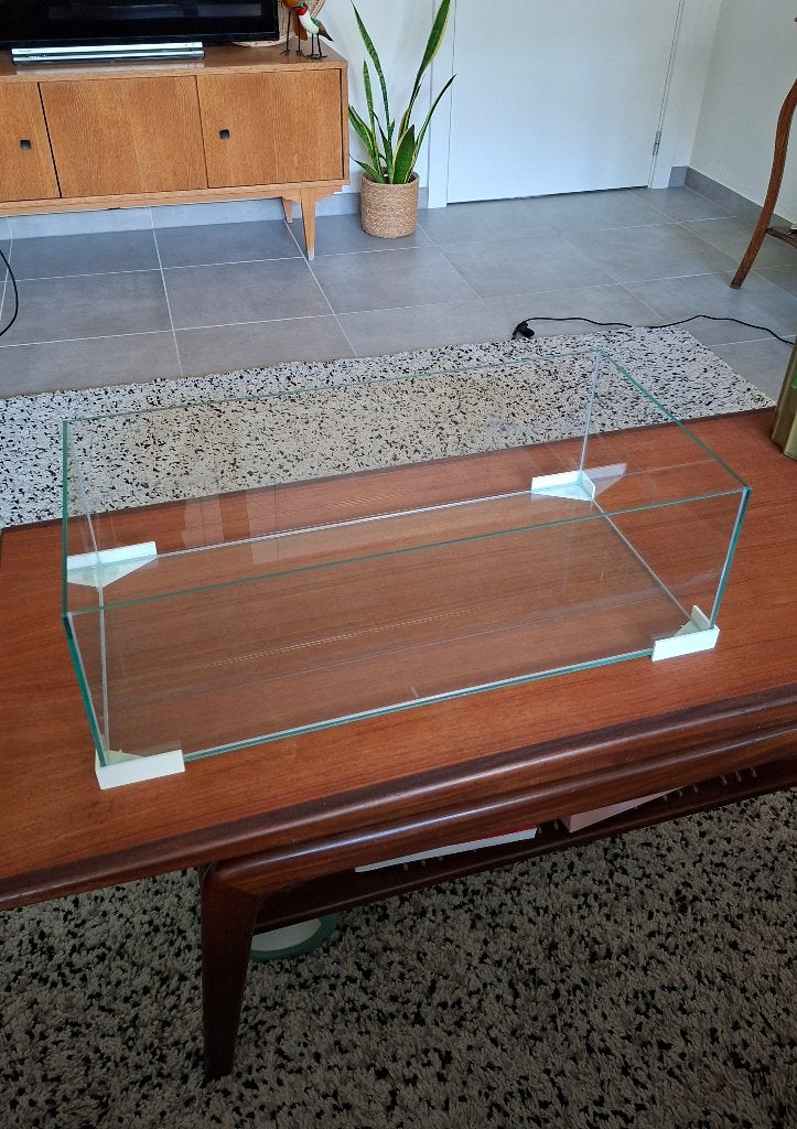 Aquarium / terrarium 60 x 30 x 20 – Schildpad, vissen,..., Dieren en Toebehoren, Ophalen, Gebruikt, Terrarium of Paludarium