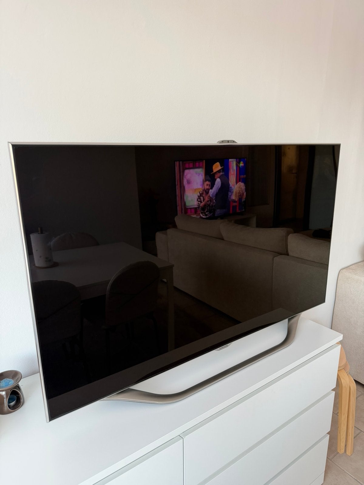 Téléviseur Samsung 55 pouces, TV, Hi-fi & Vidéo, Enlèvement, Comme neuf, Samsung, Smart TV