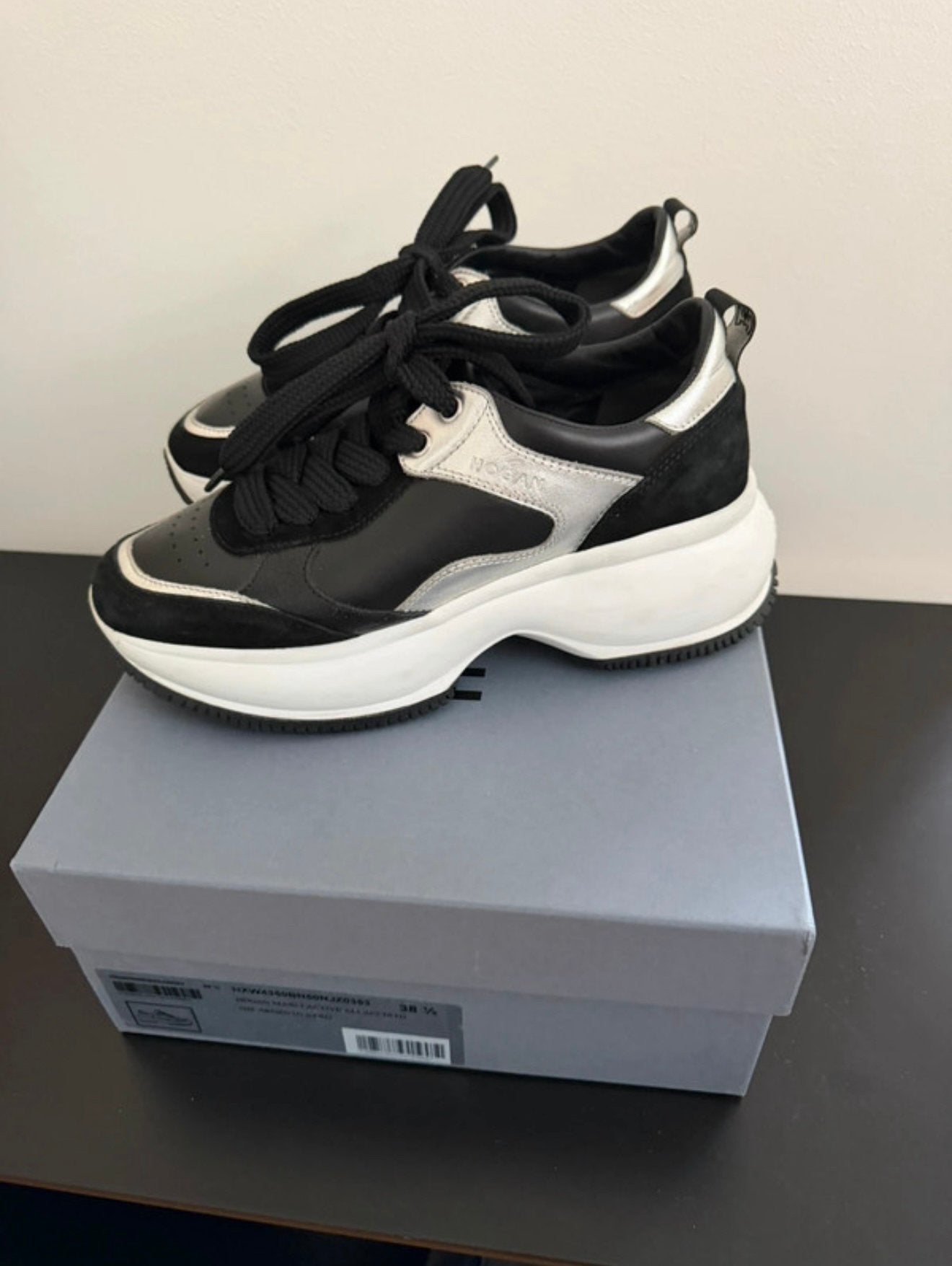 Sneaker Hogan Maxi Active, Ophalen of Verzenden, Gedragen, Zwart