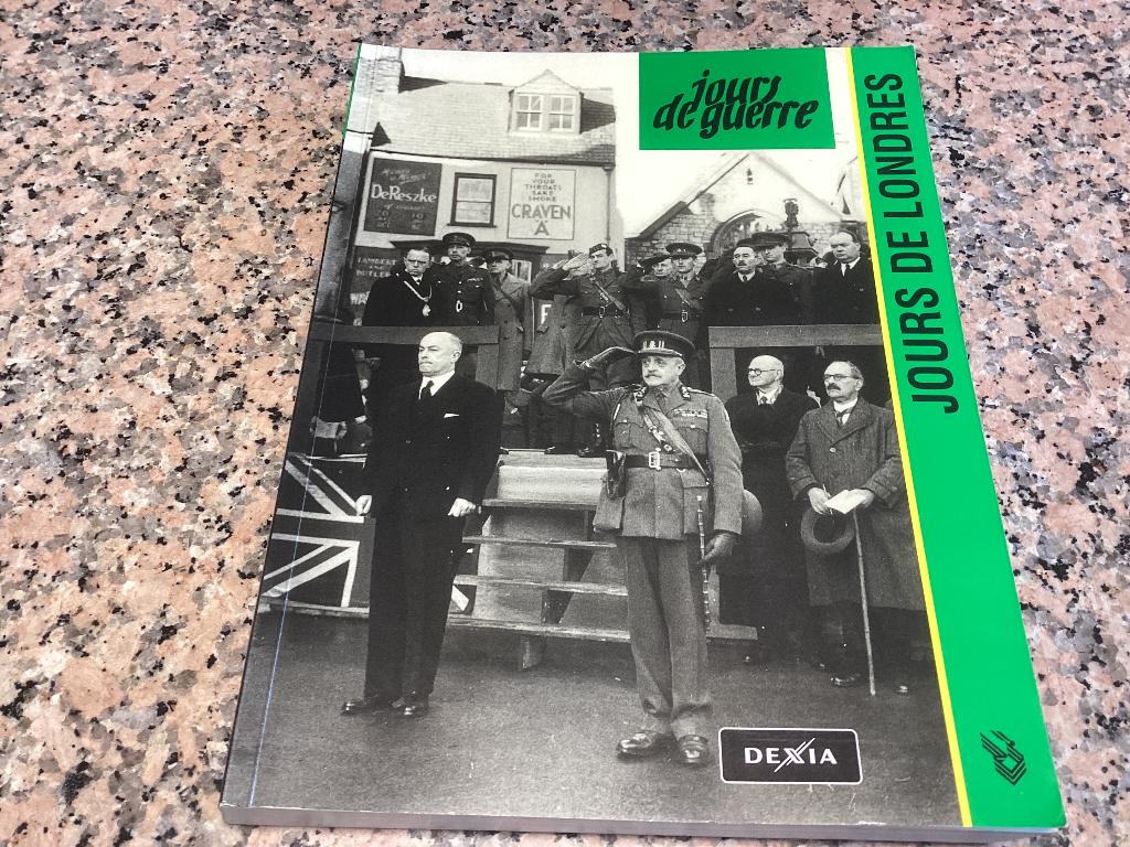 Jours de guerre. JOURS DE LONDRES, 1940-1945, Enlèvement ou Envoi, Deuxième Guerre mondiale, Comme neuf, Général