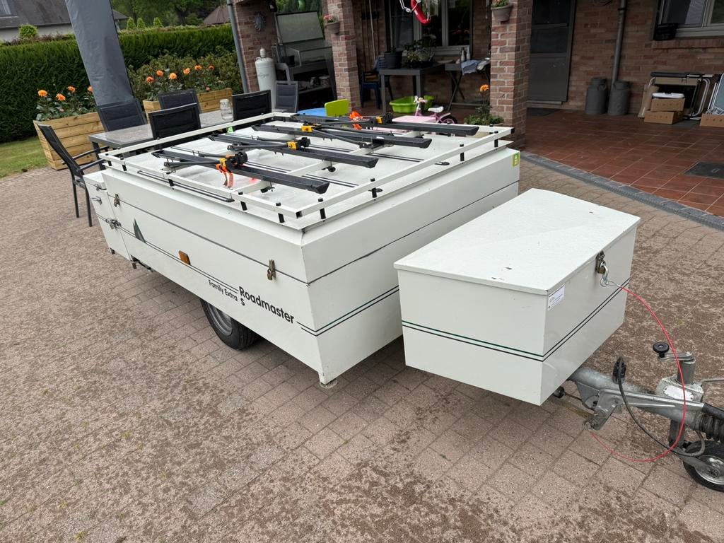 Roadmaster family extra s, Caravans en Kamperen, Vouwwagens, Ophalen, Beige, Meer dan 6, Aanwezig