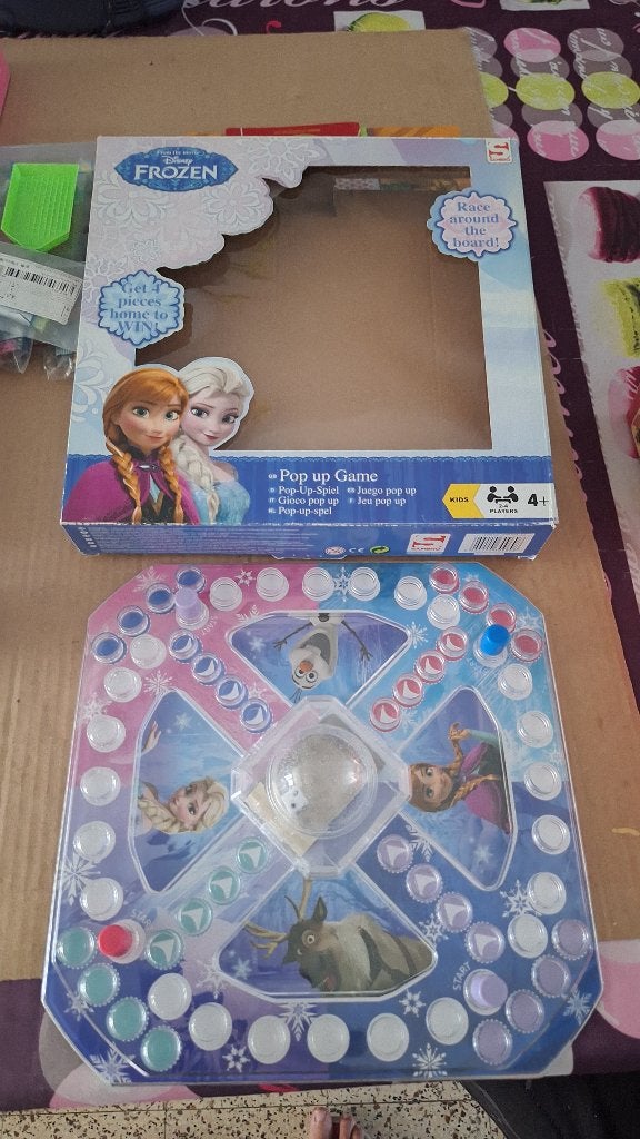 Jeu la reine des neiges, Trois ou quatre joueurs, Enlèvement, Utilisé, Disney