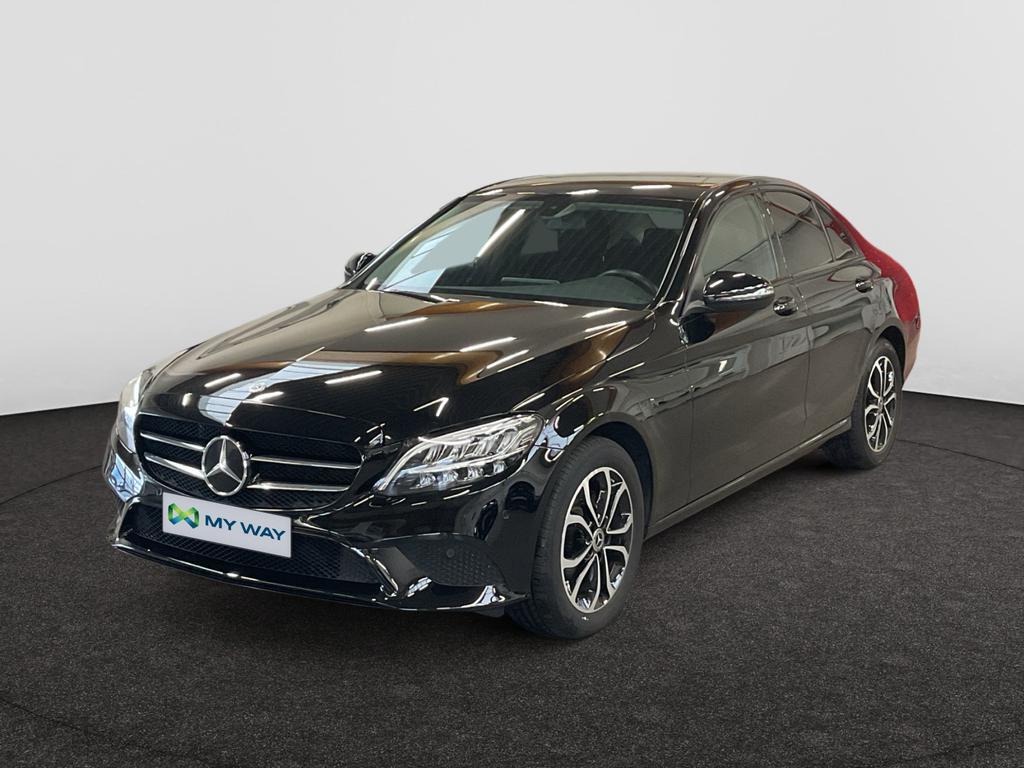 Mercedes-benz Classe C (W205) C 180, Auto's, Automaat, Airbags, 140 g/km, Zwart