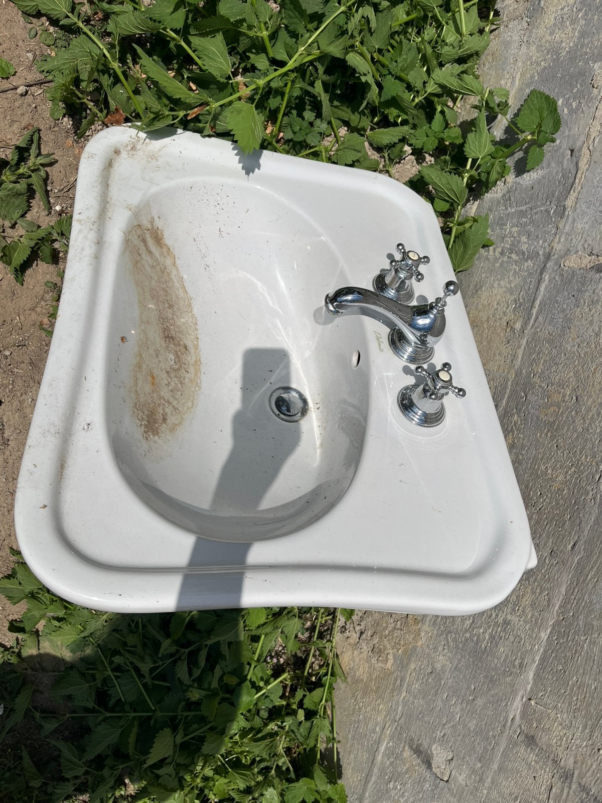 Prachtige lavabo, Huis en Inrichting, Badkamer | Complete badkamers, Ophalen, Zo goed als nieuw