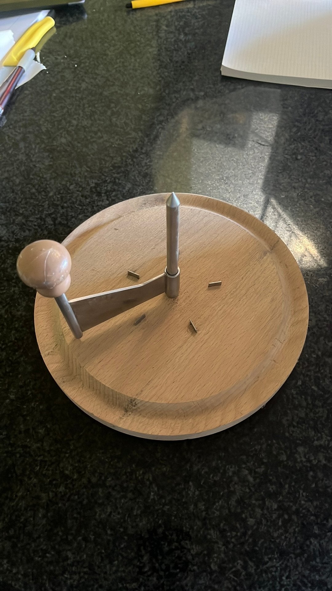 Kaasschraper, Ophalen