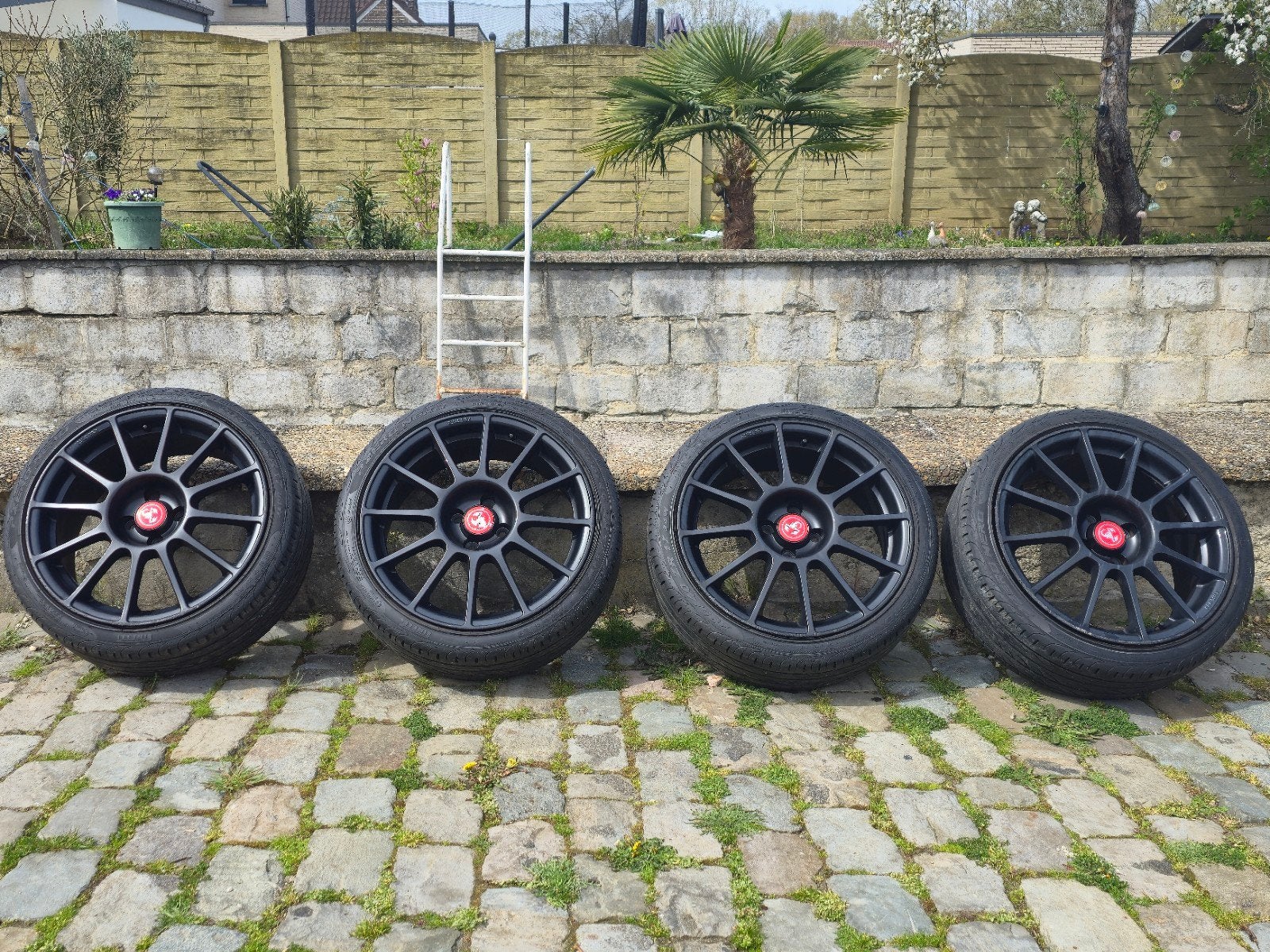 abarth velgen fiat 500, Auto-onderdelen, Ophalen, Band(en)