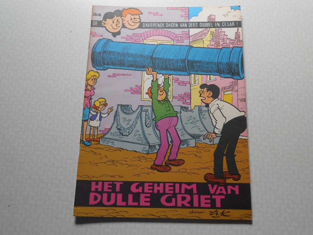 Dees dubbel en cesar 34 Het geheim van Dulle Griet 1973 1 st, Boeken, Rik Clément, Ophalen of Verzenden, Zo goed als nieuw, Meerdere stripboeken