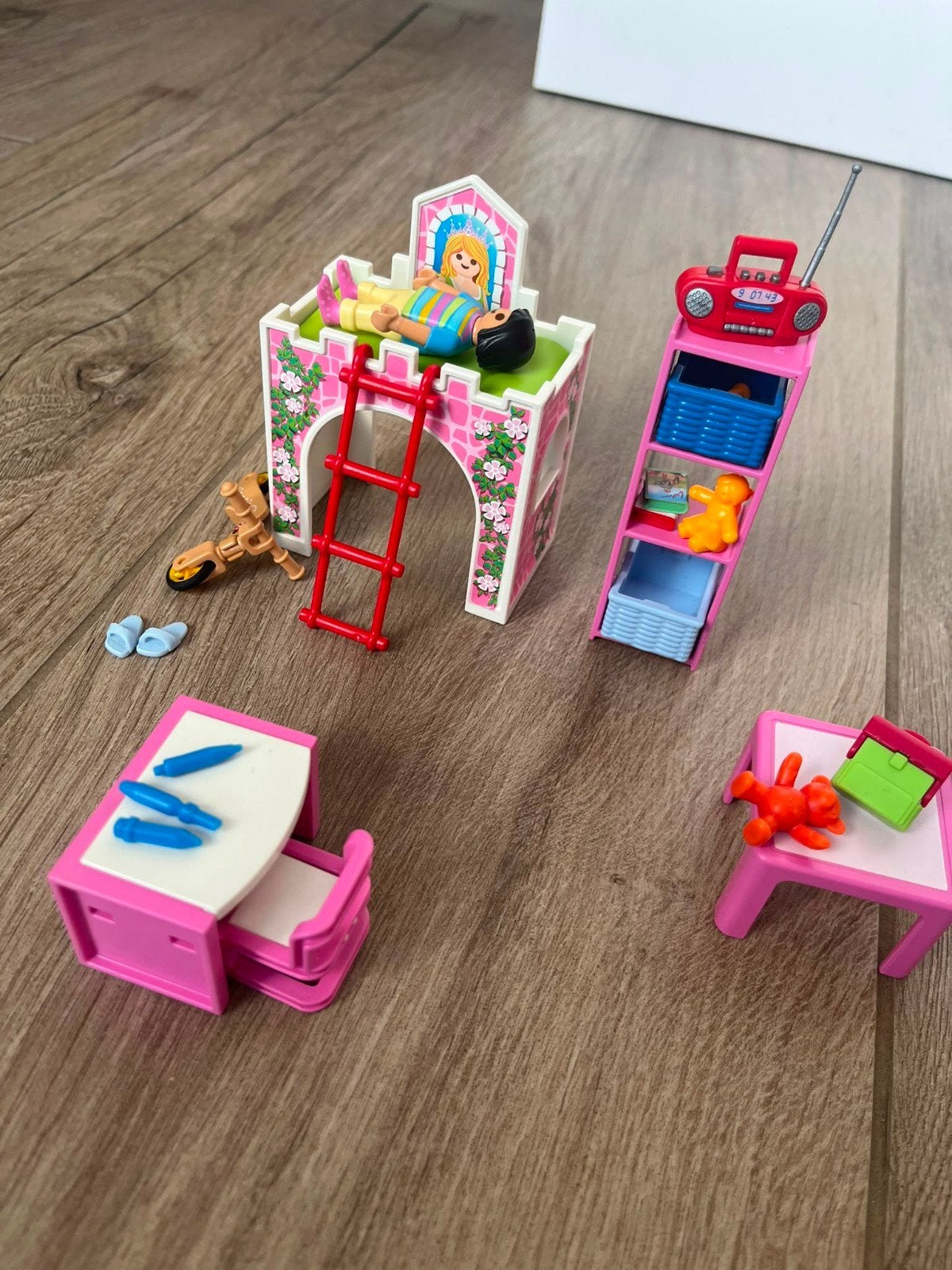 Petit Lot Playmobil d'une chambre à coucher pour enfant, Enlèvement ou Envoi, Comme neuf, Accessoires