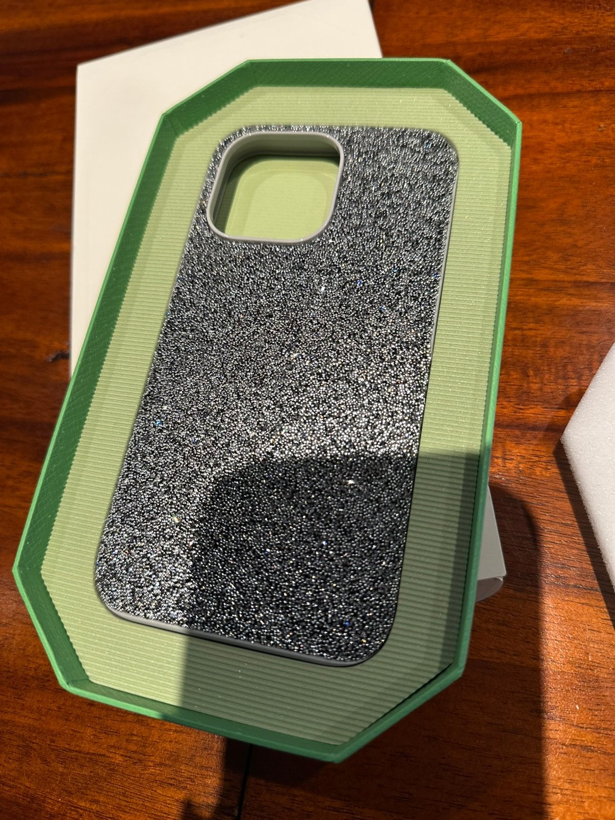 Swarovski Zilver glitter hoesje apple 13 pro, Telecommunicatie, Mobiele telefoons | Hoesjes en Screenprotectors | Apple iPhone