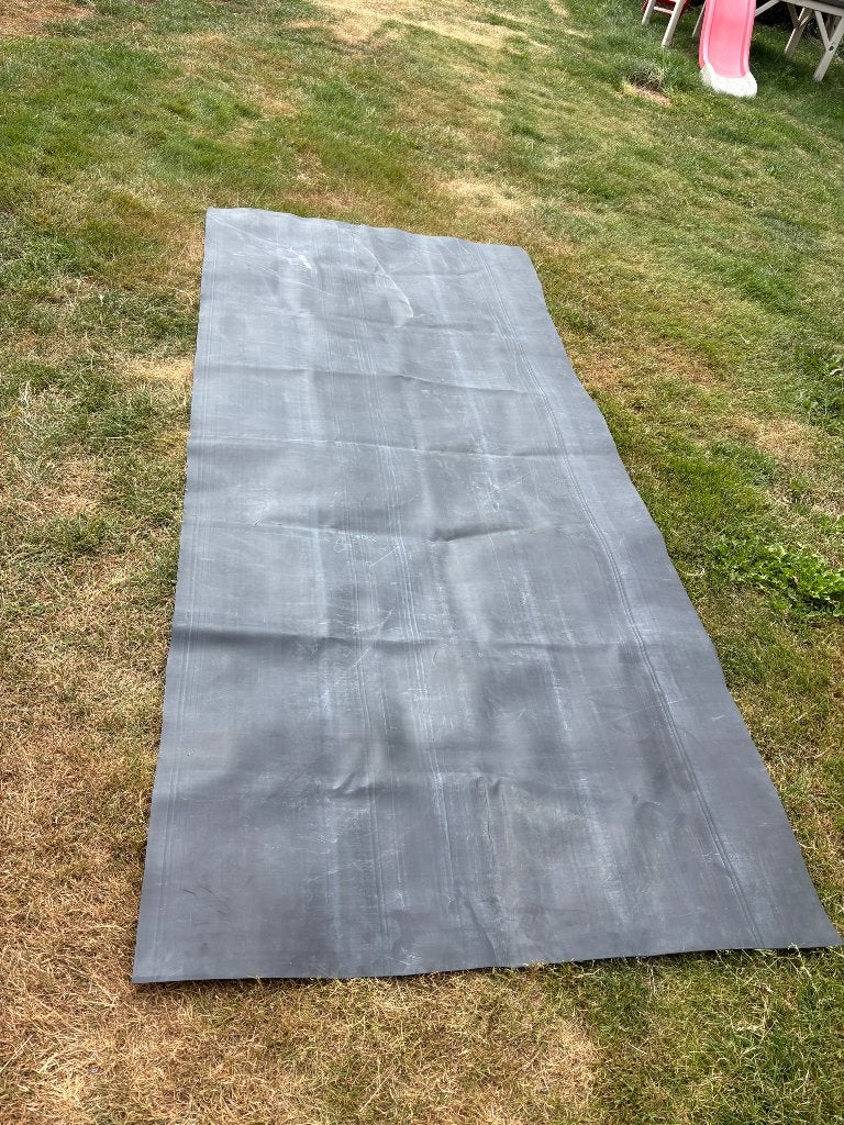 Toiture en EPDM 3,05 m x 1,33 m, Neuf, Membrane goudronnée, Synthétique, Enlèvement