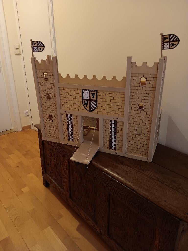 chateau fort en bois, Enlèvement, Comme neuf