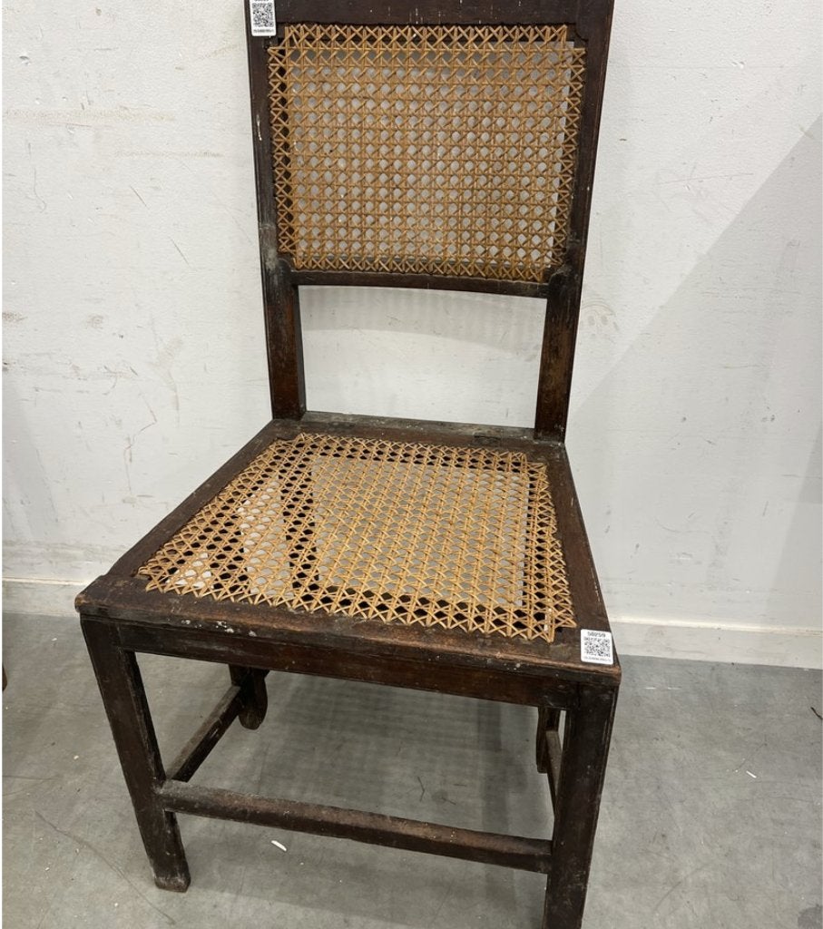 Chaise pliante cannée en acajou, Antiquités & Art, Enlèvement