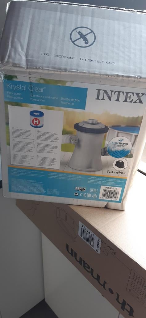 Intex filter pomp voor zwembad, Tuin en Terras, Ophalen, Filter