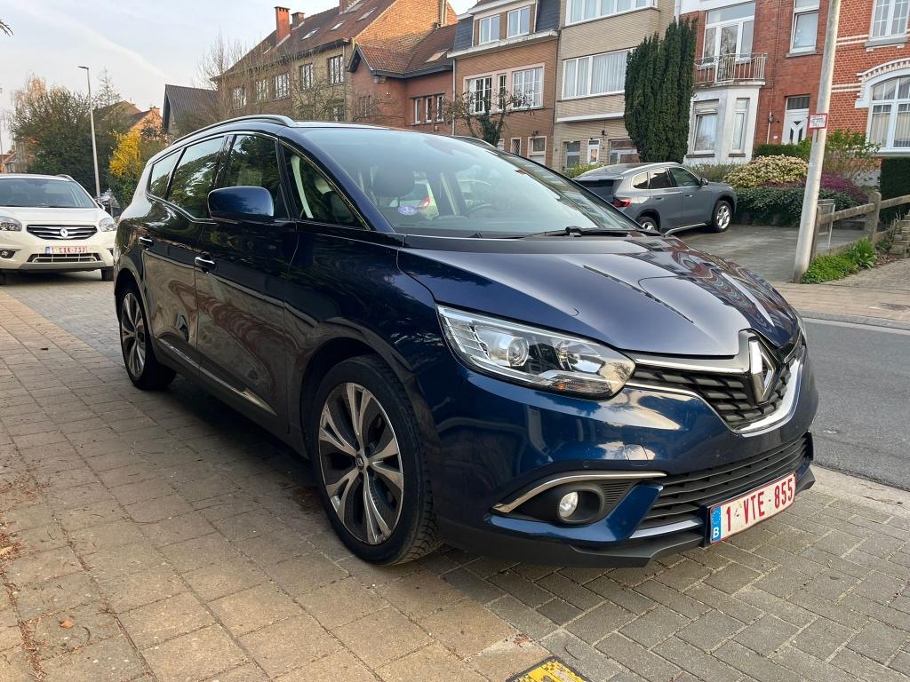 Renault Grand Scenic Grand Scenic 1.5 dCi Limited 7pl. EDC, Auto's, 4 cilinders, Blauw, Leder, Diesel