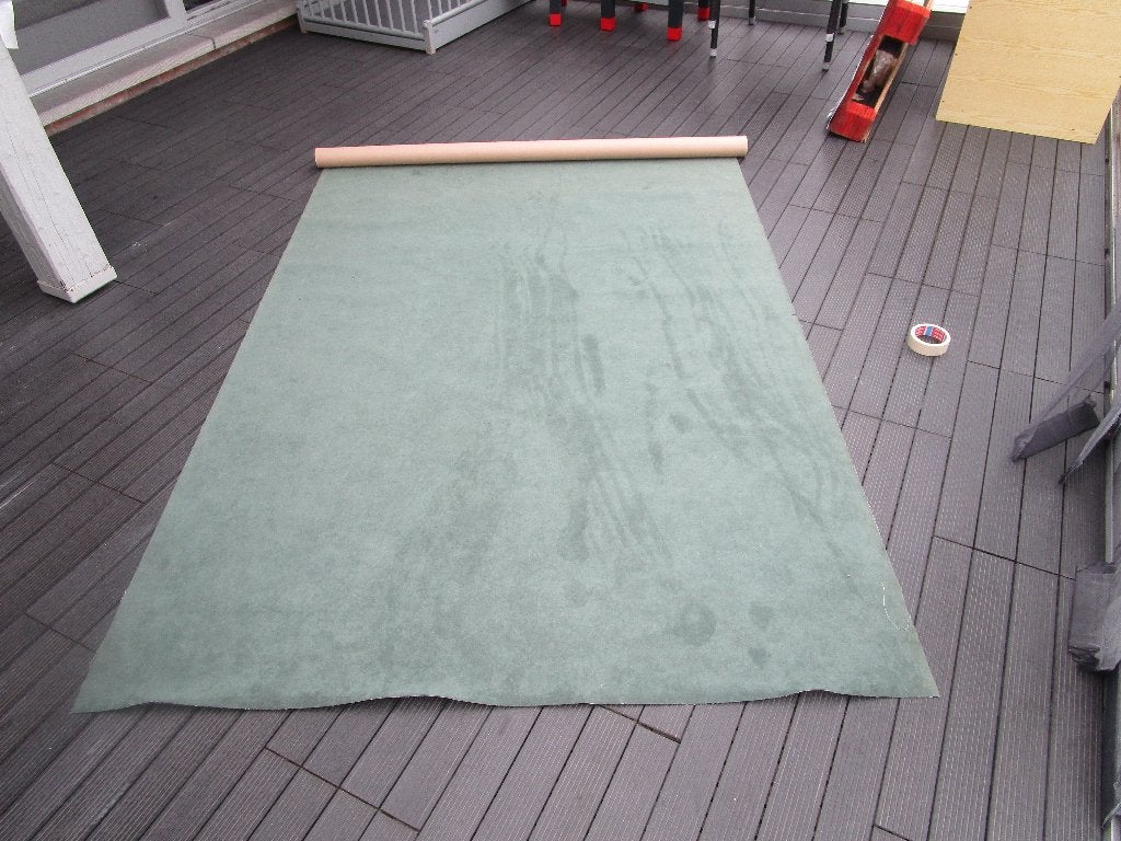 Echte Kwaliteits Alcantara, Ophalen, Groen