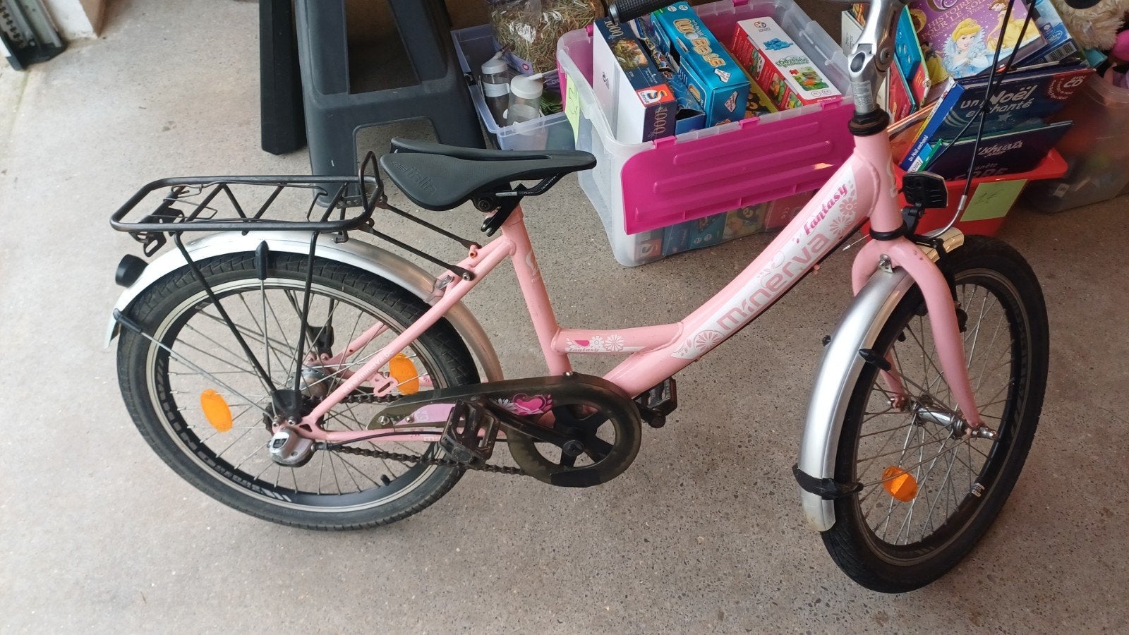 velo enfant fille 20 pouces, Vélos & Vélomoteurs, Vélos | Filles, Vitesses, Minerva, Utilisé, 20 pouces