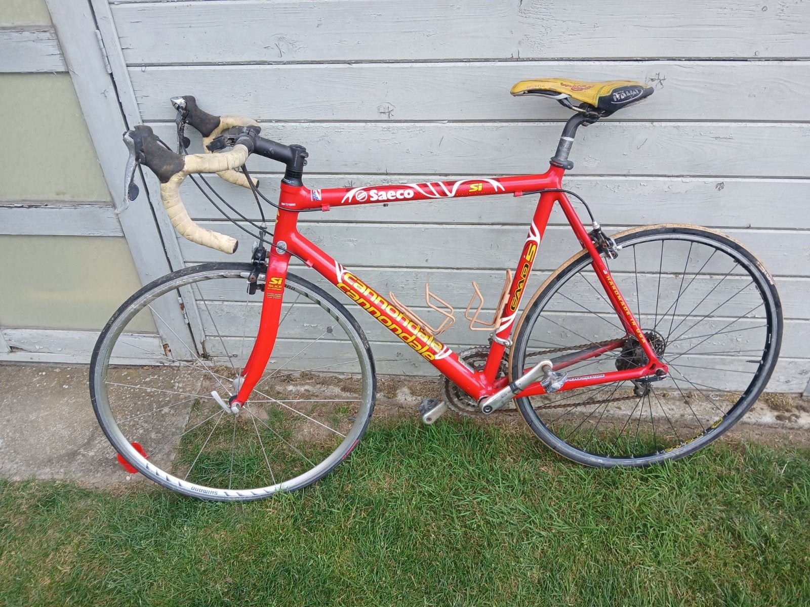 CANNONDALE  ''Saeco''   caad 5, Fietsen en Brommers, Ophalen, Carbon